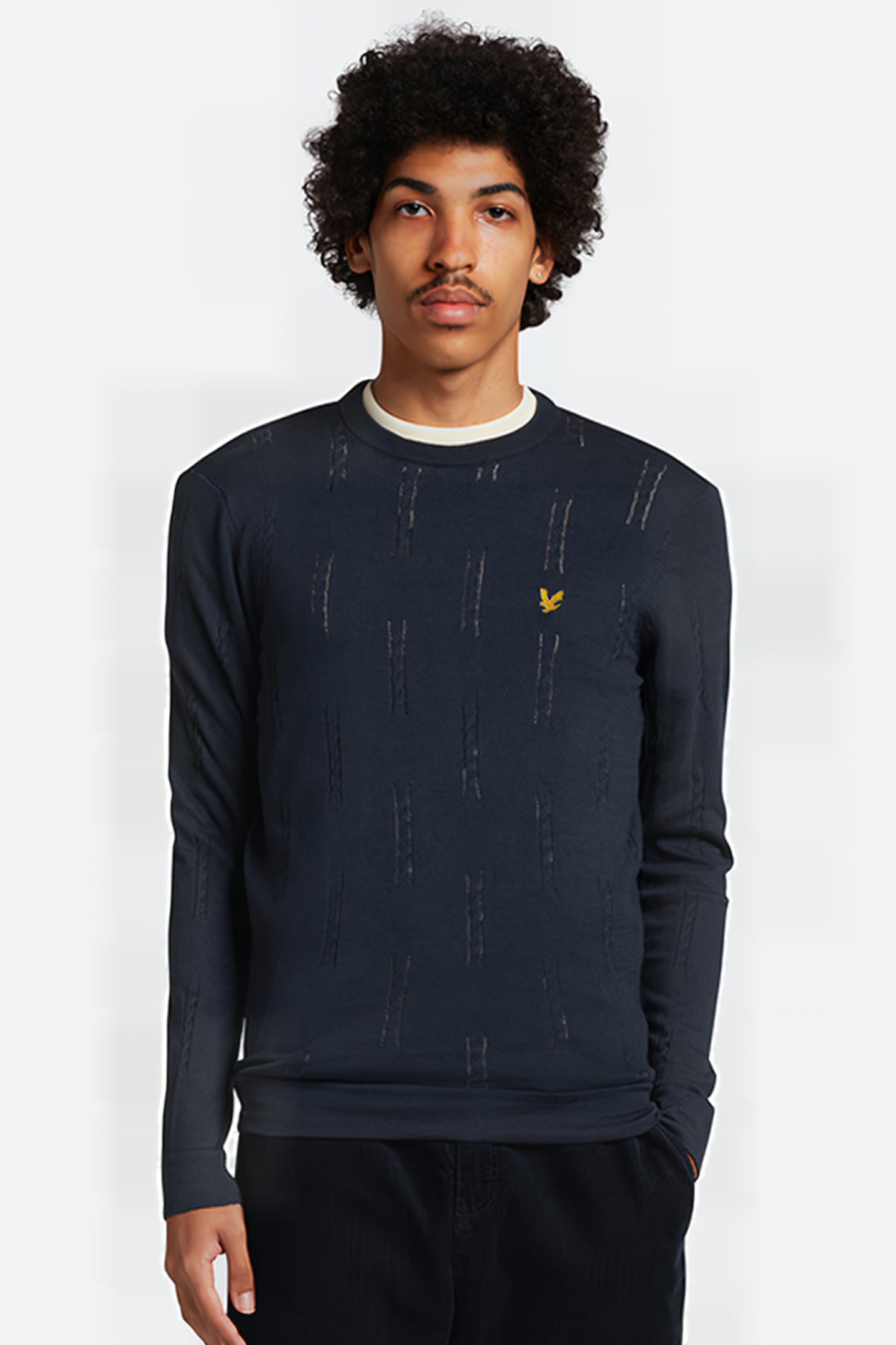 DOT CABLE CREW Z271 DARK NAVY 1