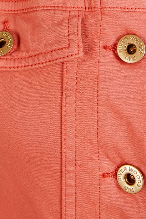 SLVS JEANS LOOK SHORT DRESS ORANGE 5