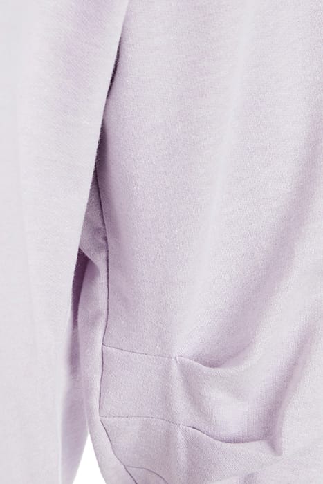 CREW NECK FLEECE LS + DECO PURPLE 4