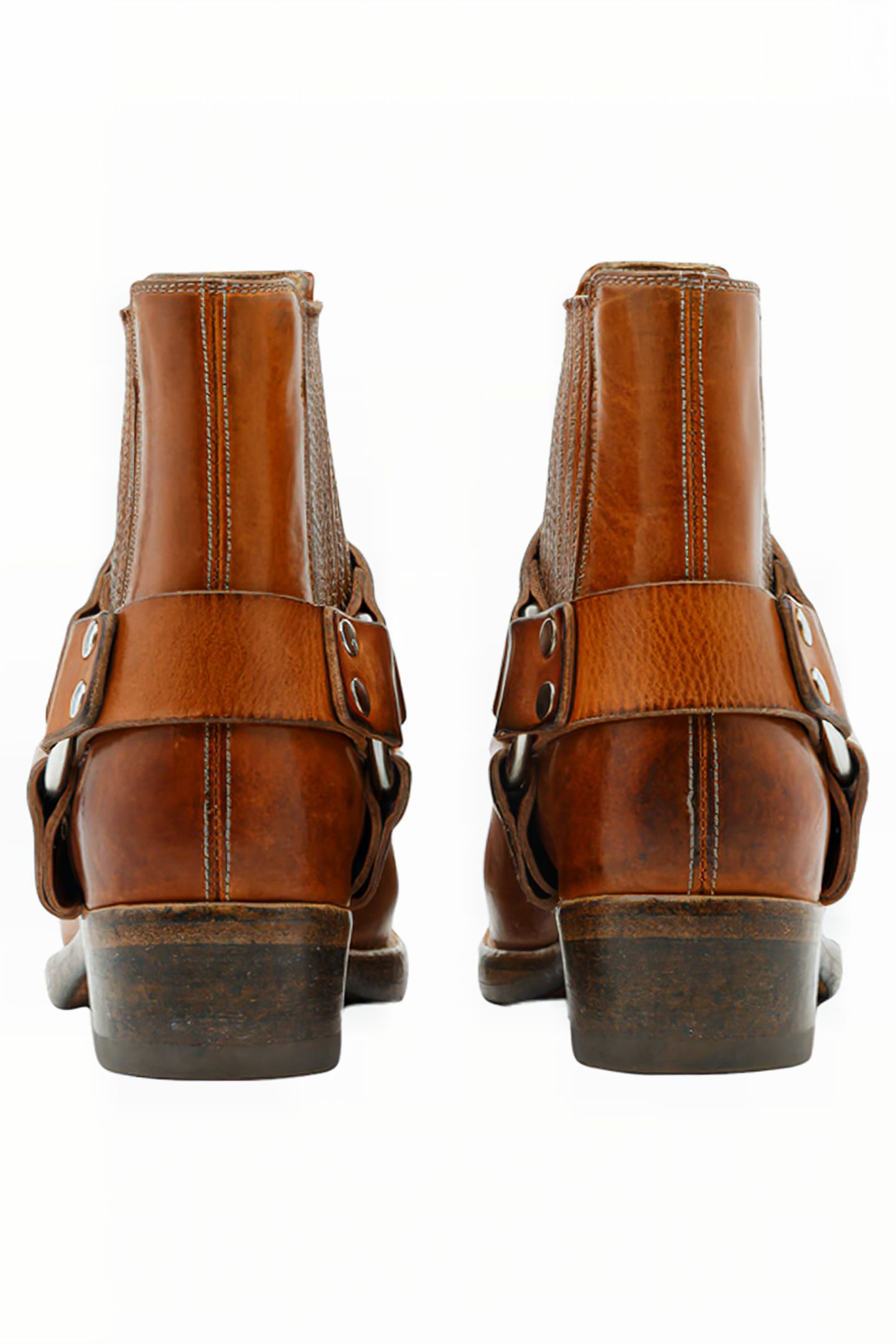 SHORTST CAVALRY BOOT WORN CARAMEL 4