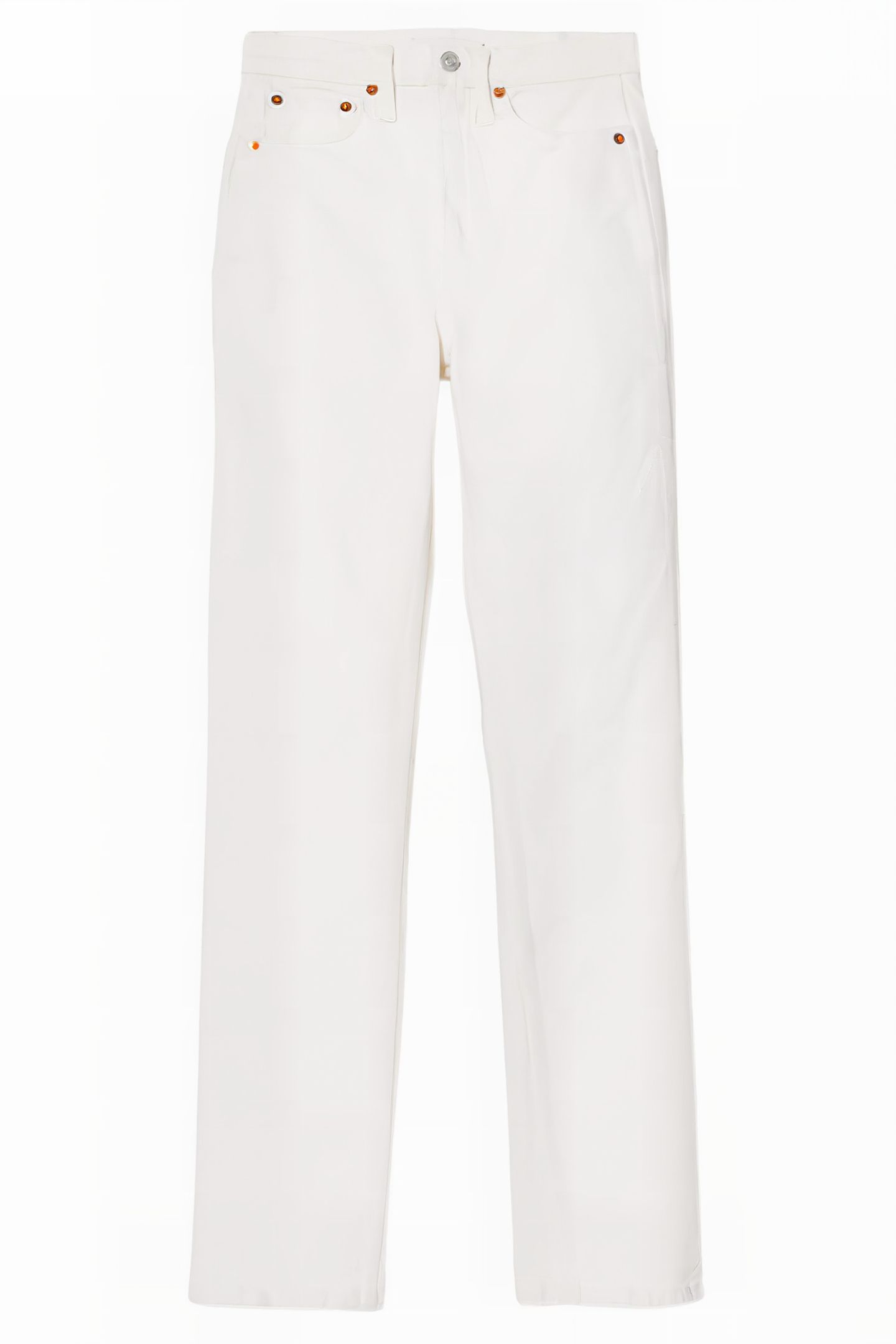 80S SLIM STRAIGHT VINTAGE WHITE 1