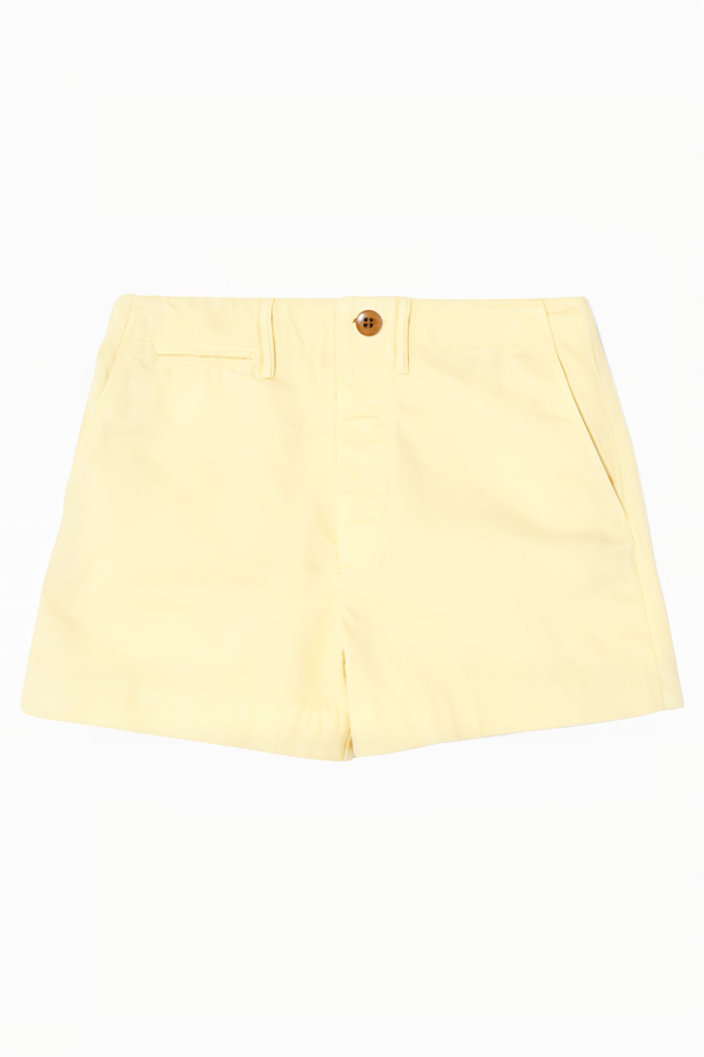 90S TROUSER SHORT WASHED BUTTERCREAM 1