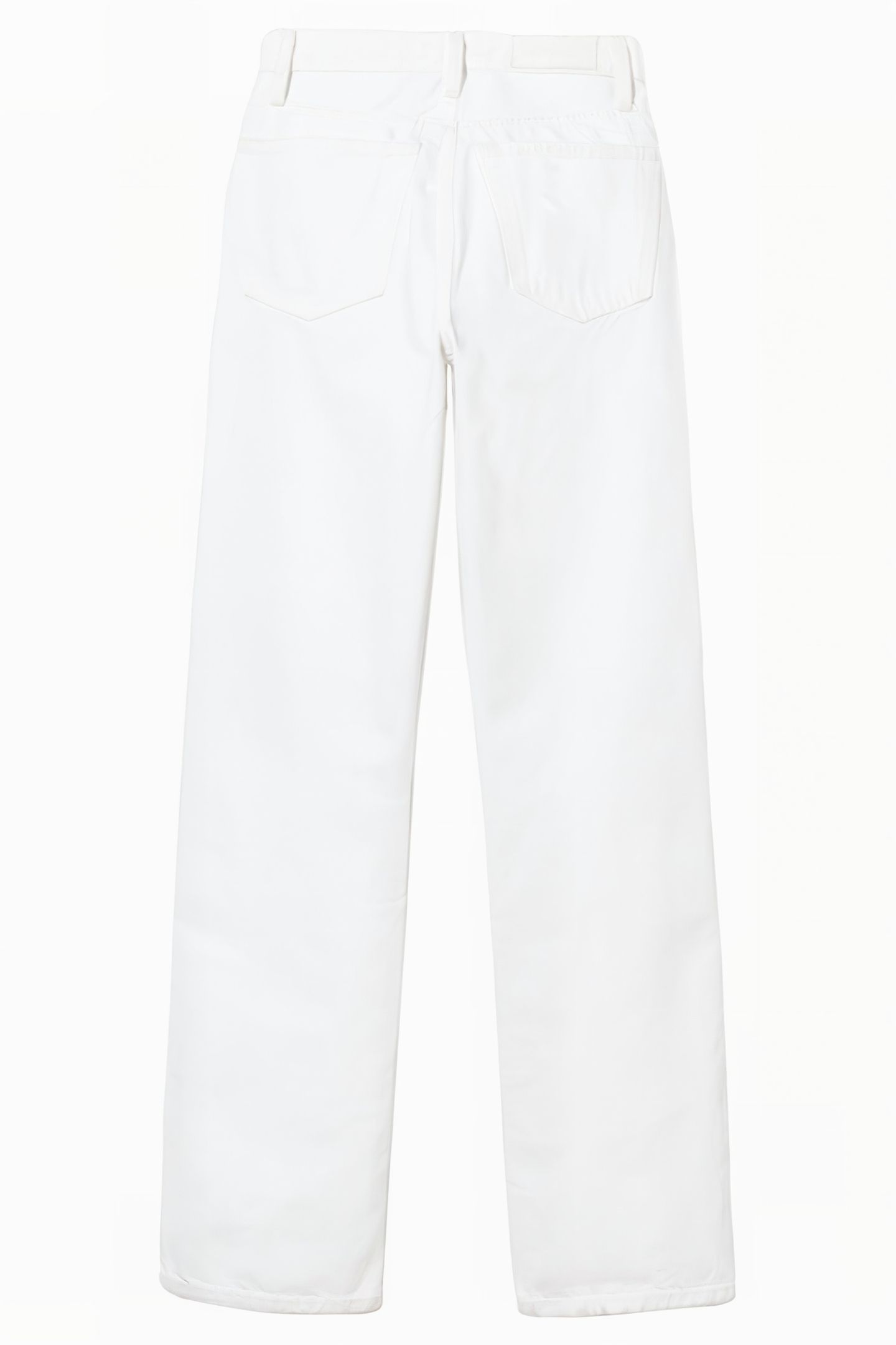 90S HIGH RISE LOOSE WHITE WITH RIPS 2