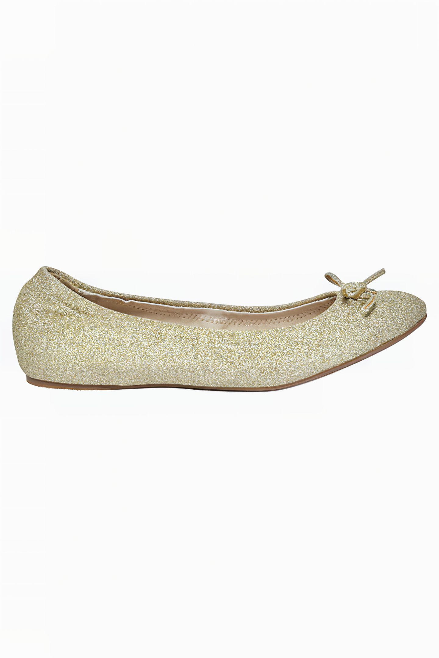 OSSIE BALLERINA SHOES GOLD 1