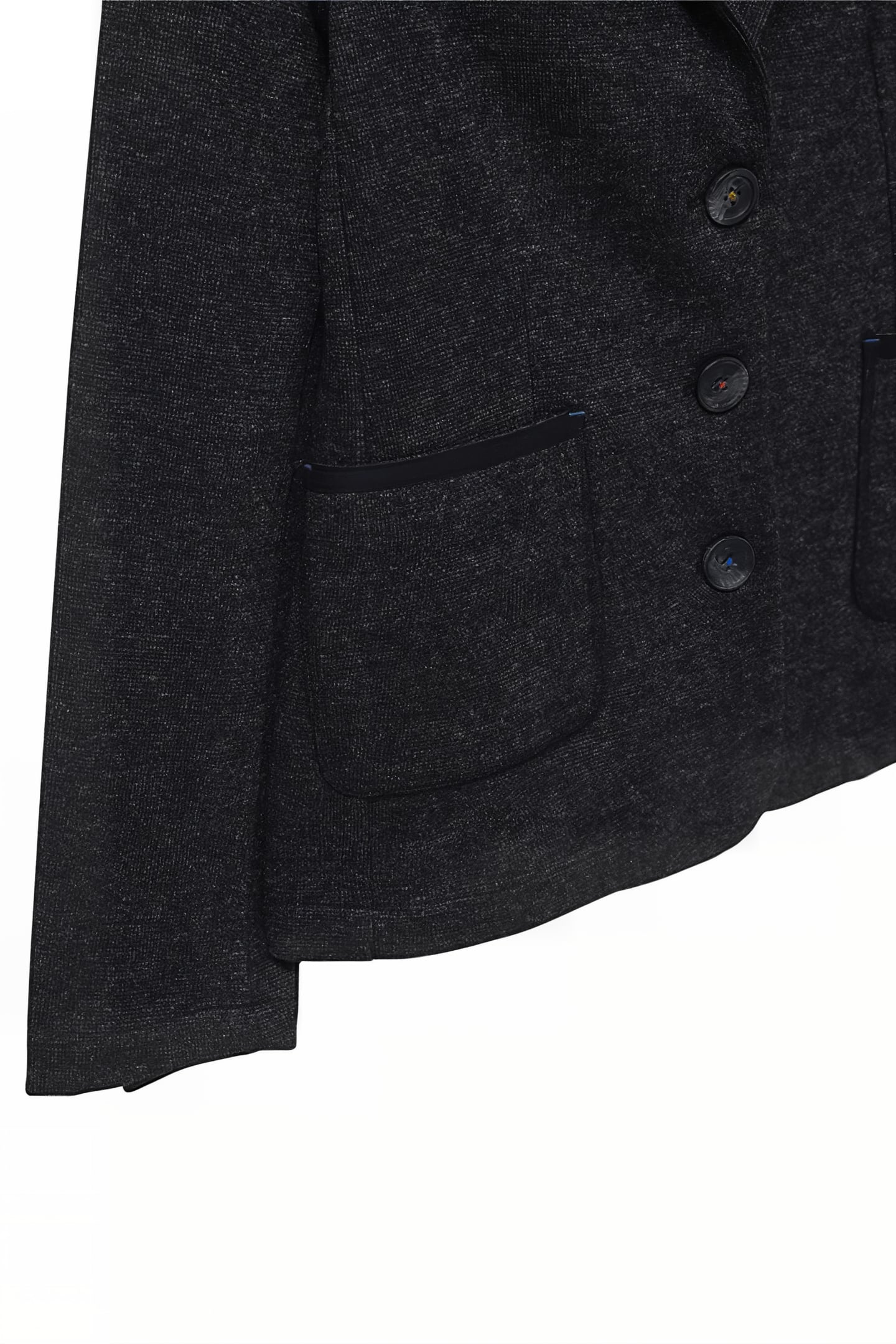 OLIVIA WOOL MIX JERSEY BLAZER GREY 4