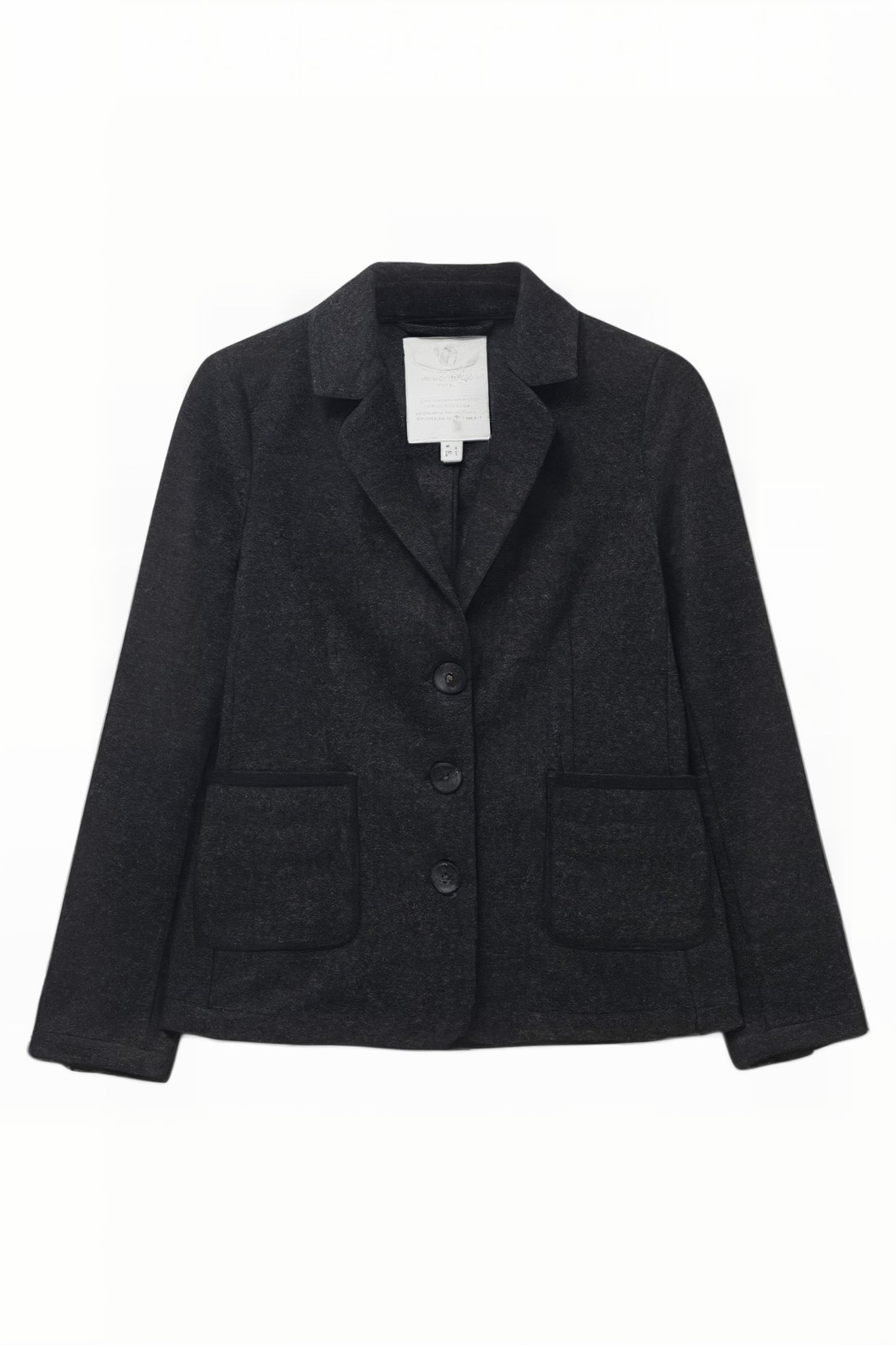 OLIVIA WOOL MIX JERSEY BLAZER GREY 1