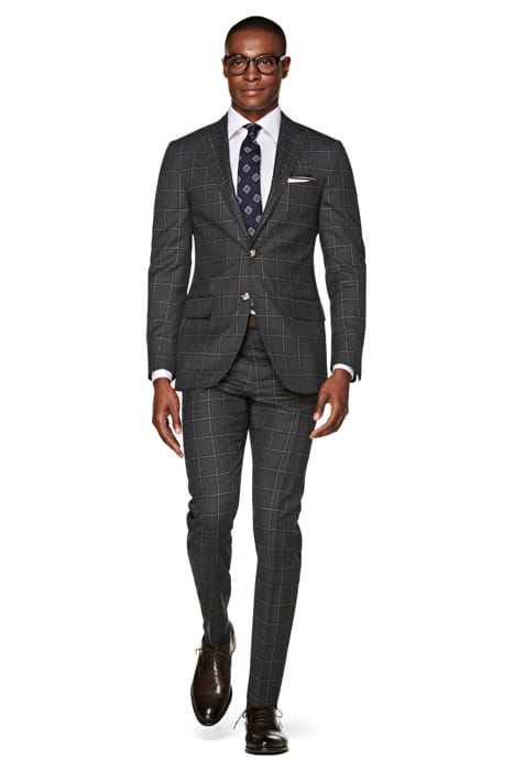 GREY CHECKED SIENNA SUIT 1