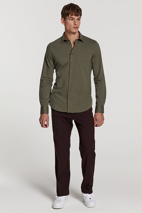 MEN PIQUE SHIRT PABLO GRAPE LEAF GREEN 4