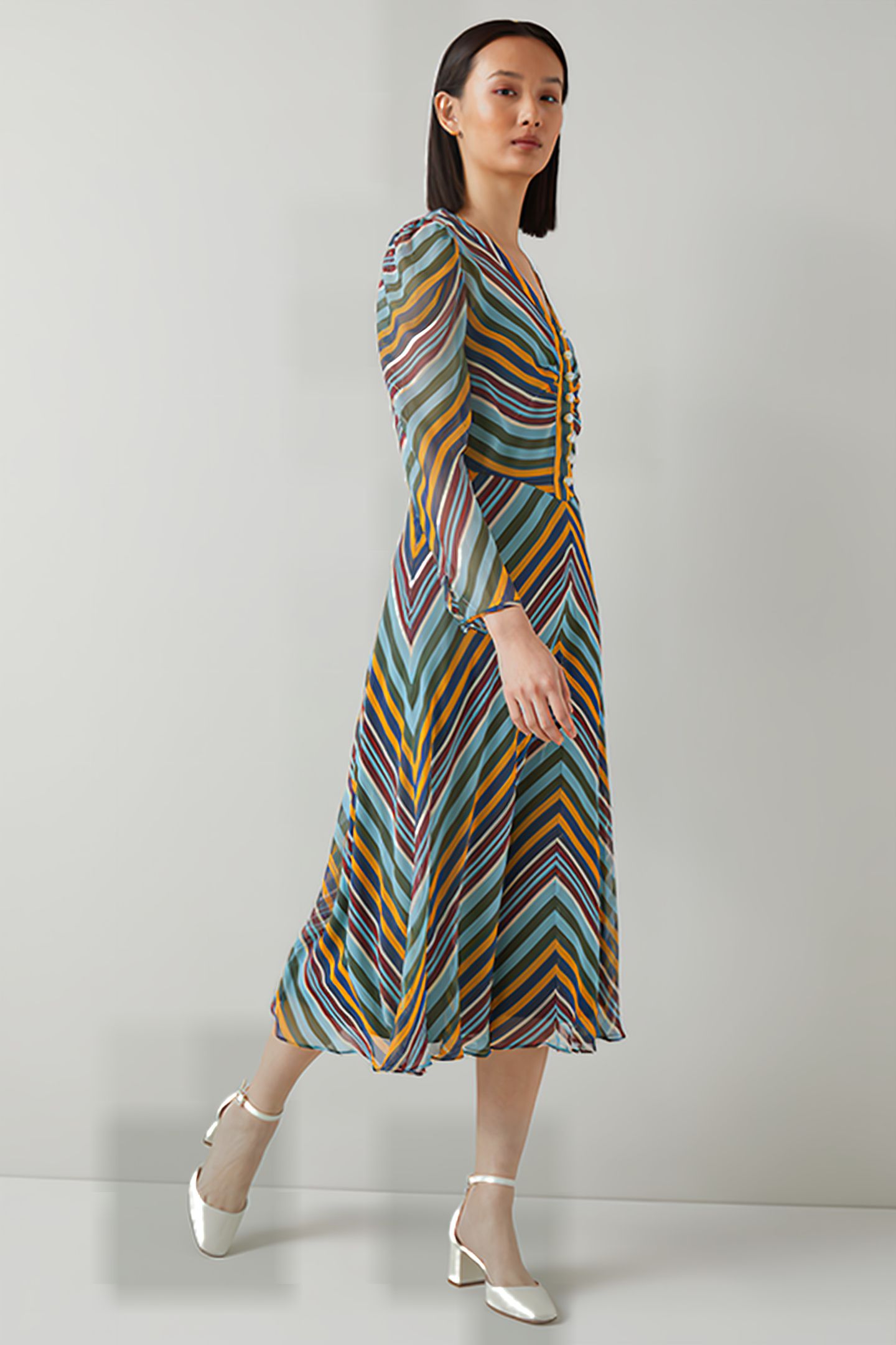 ODELIA SHIRT DRESS MULTICOLOR 3