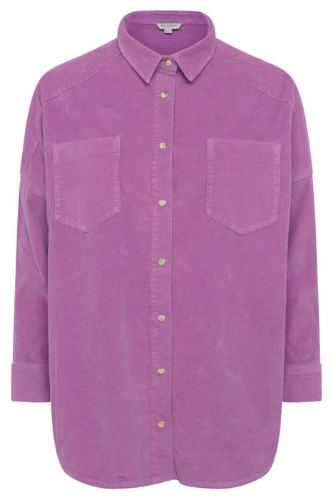 PAULA MICRO CORD SHIRT PURPLE MEADOW 1