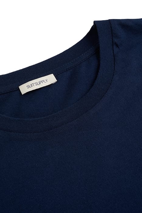 NAVY CREWNECK T-SHIRT 3