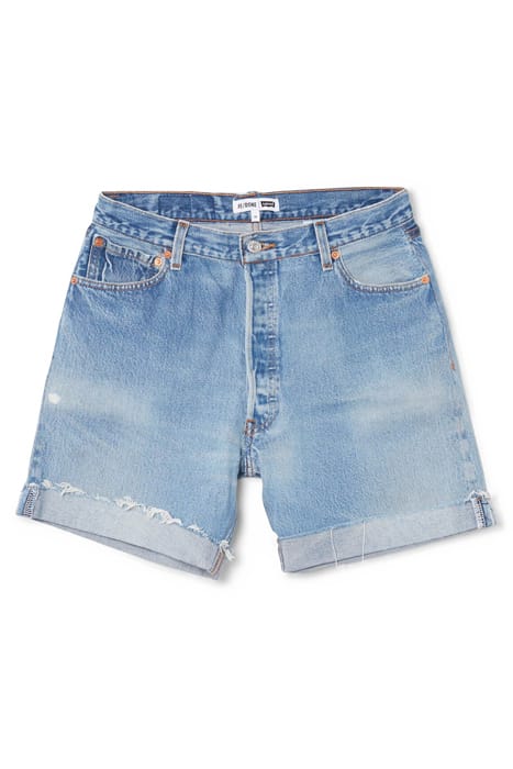90S RELAXED SHORT INDIGO 1