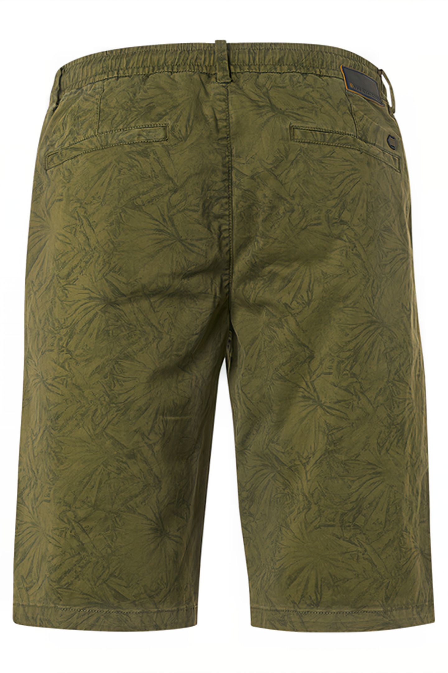 SHORT GARMENT DYED ALLOVER PRINTED STRETCH DUSTY GREEN 2