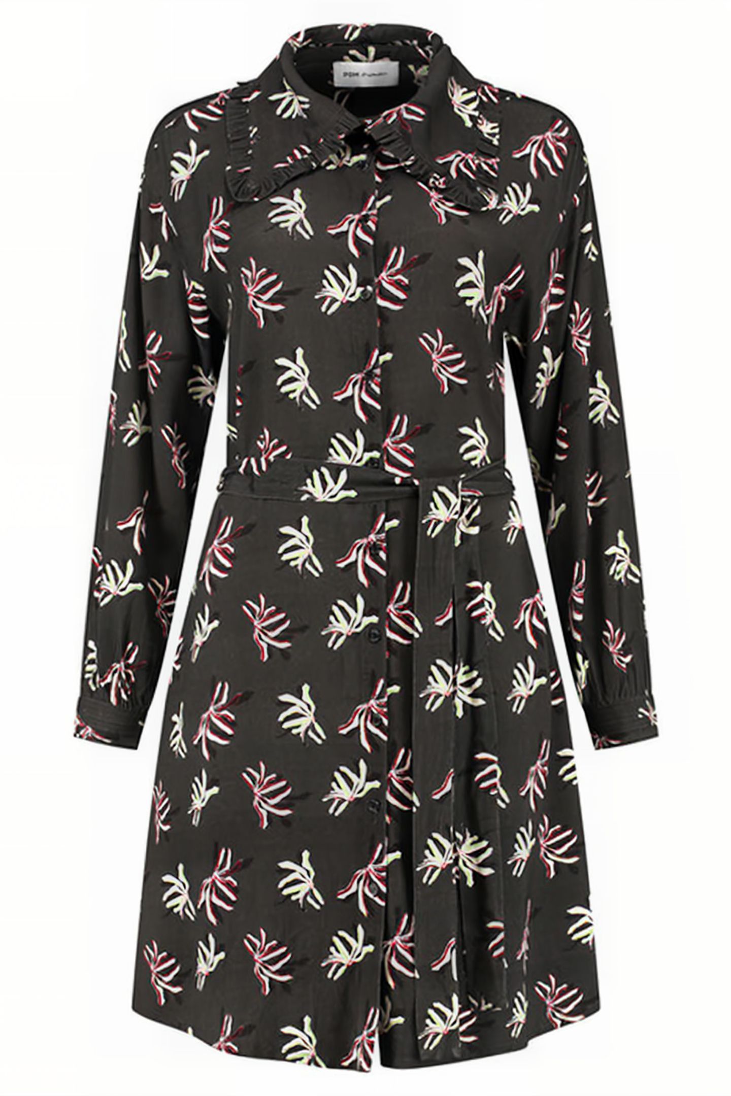 DRESS - FLOWER FLOW ANTHRACITE 4