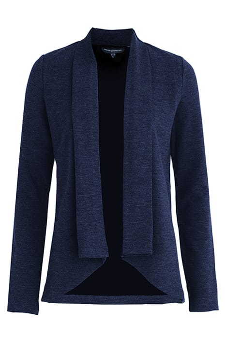 JOSIE JERSEY DRAPE FRONT JCKT UTILITY BLUE 1
