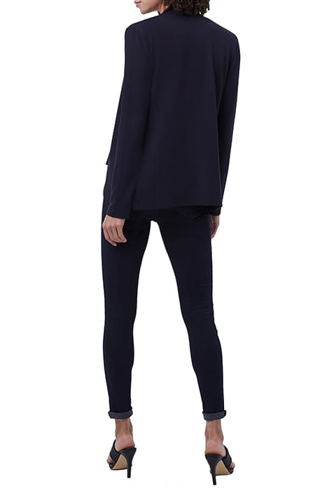 JOSIE JERSEY DRAPE FRONT JCKT UTILITY BLUE 3