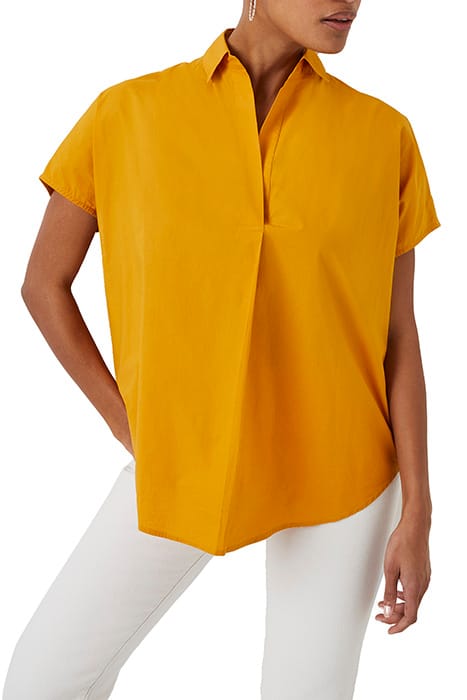 CELE SLEEVELESS RHODES SHIRT CHALKY YELLOW 2