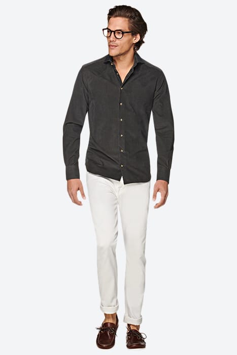 GREEN SLIM FIT SHIRT 4