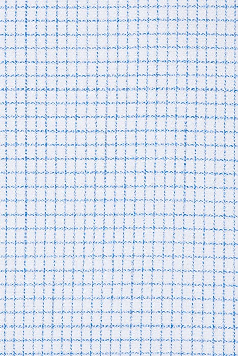 LIGHT BLUE CHECKED SLIM FIT SHIRT 4