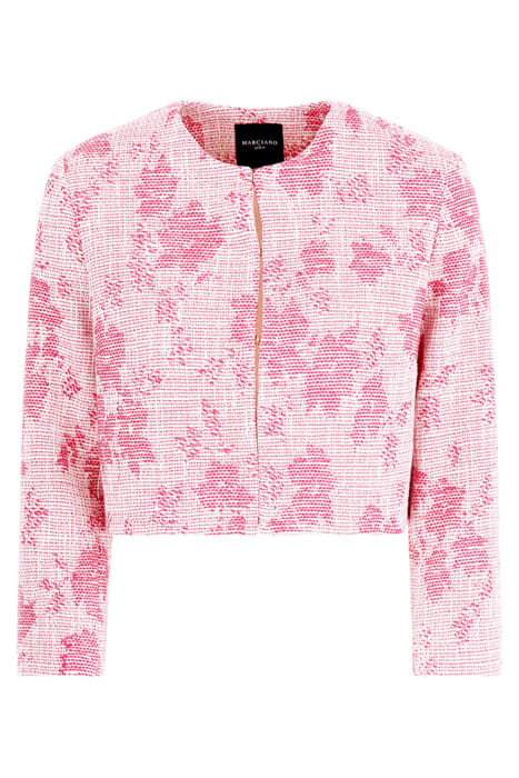 MARCIANO BY GUESS AVAH JACKET PINK SPRINTG CROPPED WAVE 6