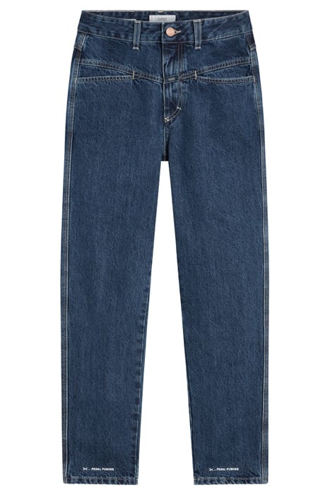 PEDAL PUSHER JEANS DARK BLUE 6