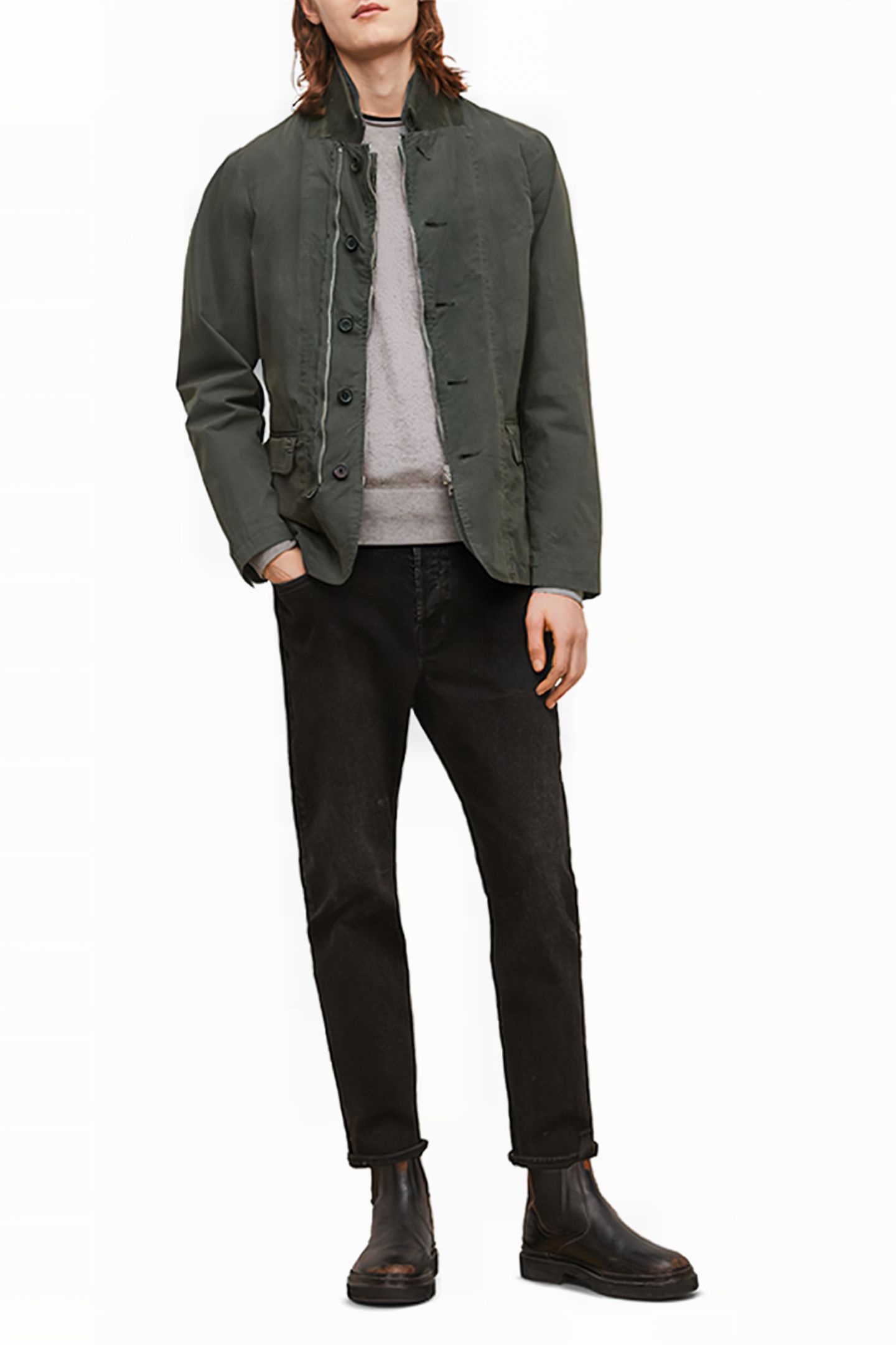 LEAHURST BLAZER CHARCOAL 3