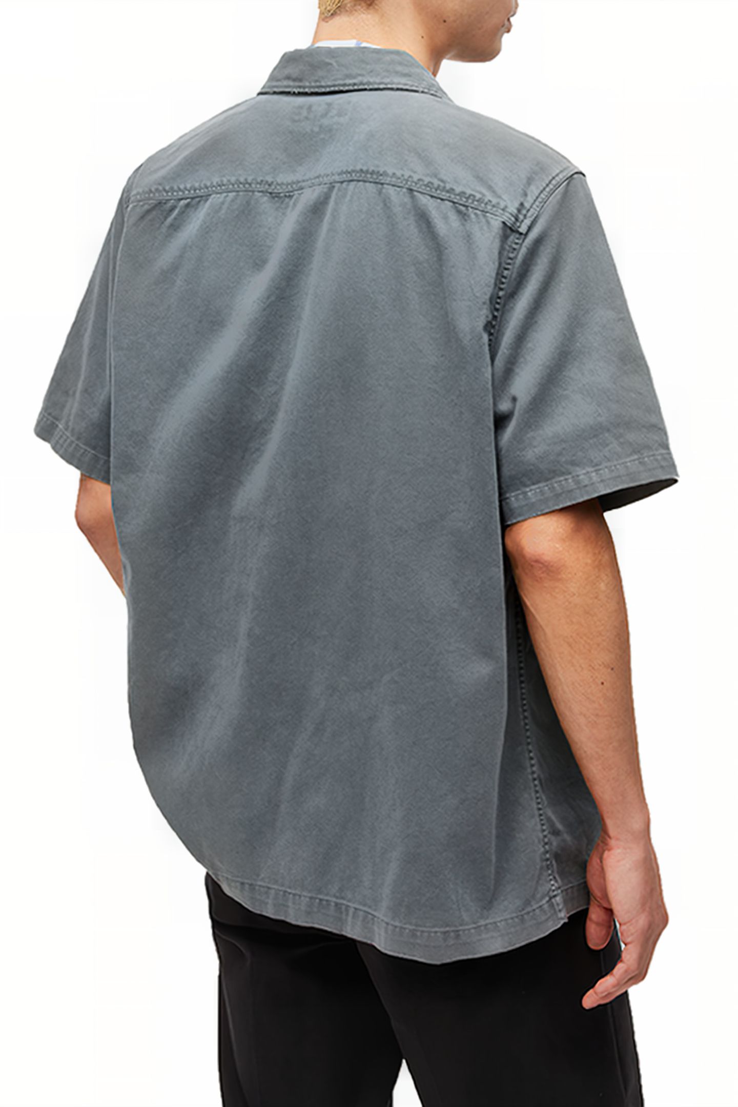 SPOTTER SS SHIRT ASTER BLUE 2
