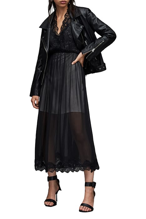 SARA DRESS BLACK/CHAMPAGNE 4