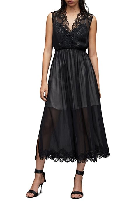 SARA DRESS BLACK/CHAMPAGNE 2