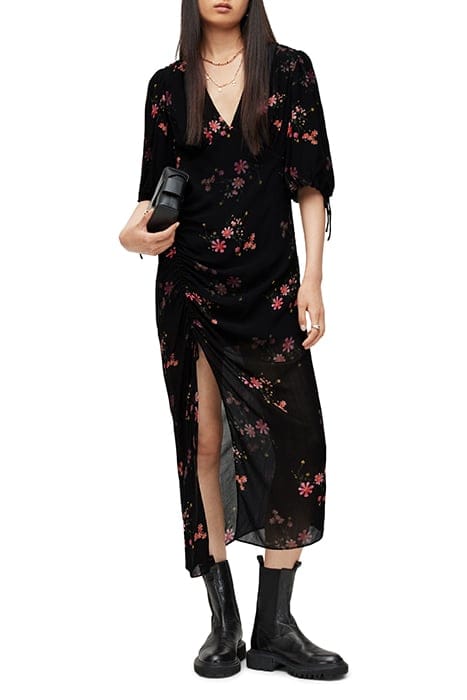 SAFIYA SOLANIO DRESS BLACK 1