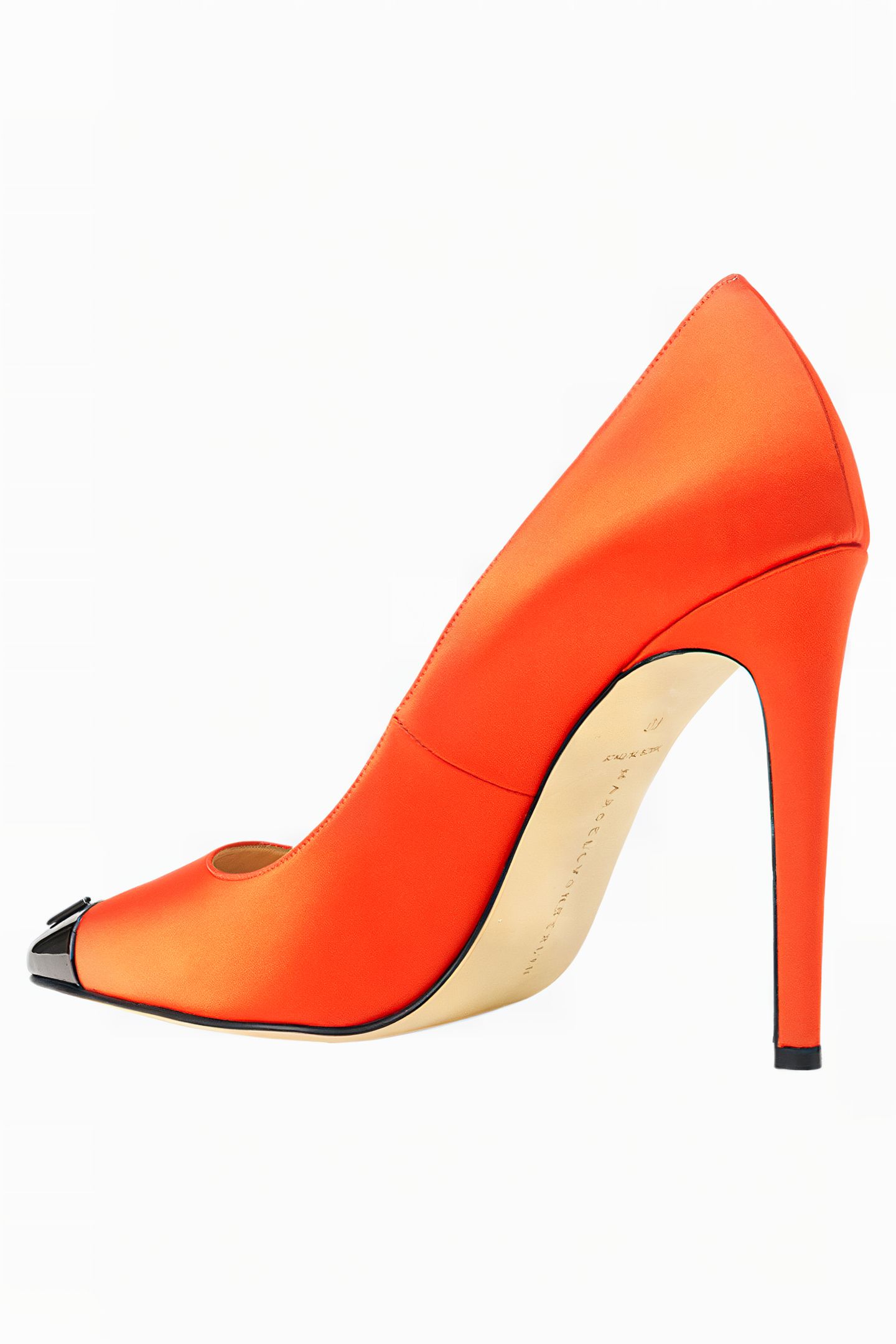 SATIN PUMPS FLAME 4