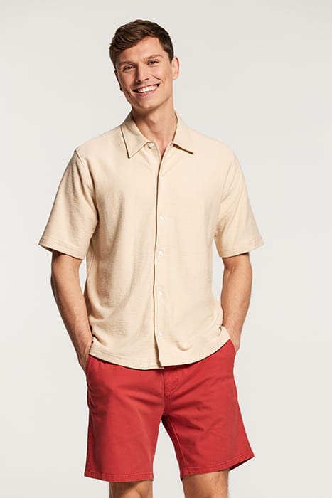ALEC SHORTSLEEVE SHIRT BEACH BEIGE 2