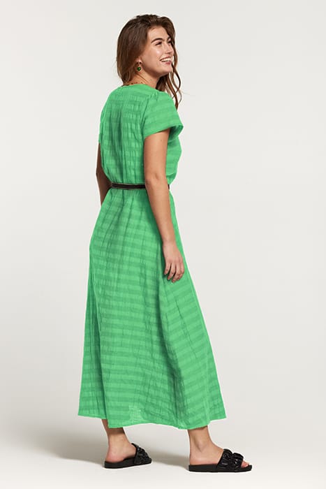 BRAZIL DRESS TASMANIA STRIPE FRESH GREEN 4