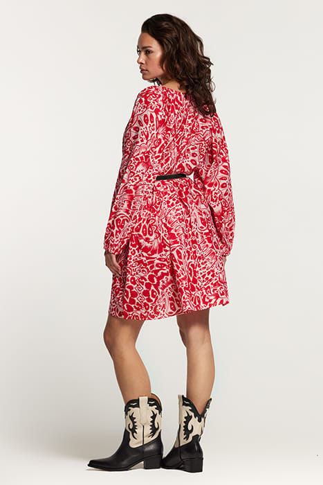 RHODES DRESS BUTTERFLY ANIMAL BERRYLICIOUS PINK 3