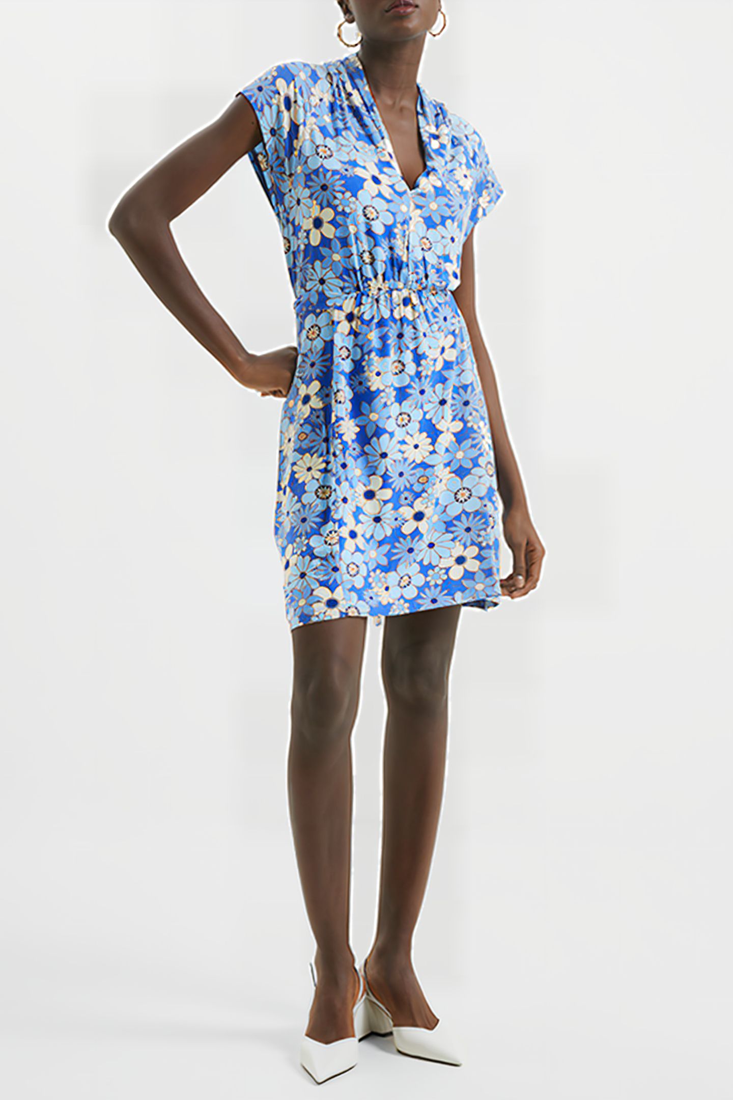 VEE SLEEVELESS S ROYAL 3