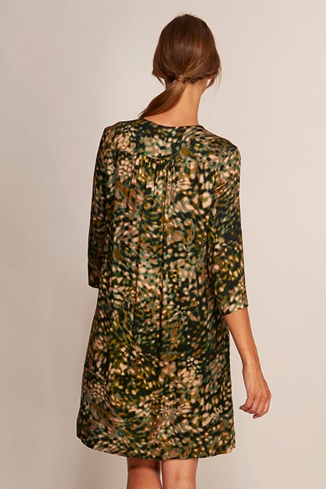 CROSS OVER DRESS GREEN 3