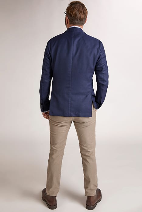 2-BTN ROUND POCKET BLAZER BLUE 3