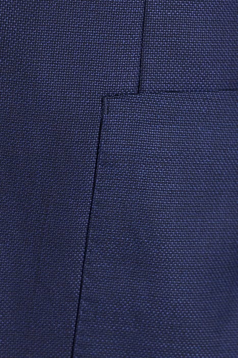 2-BTN ROUND POCKET BLAZER BLUE 6