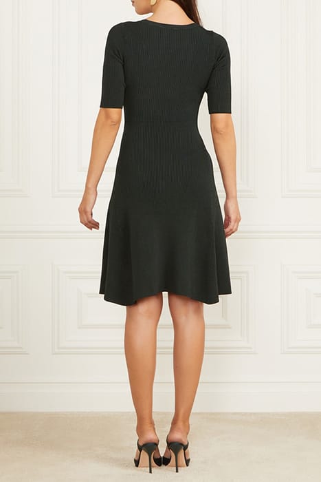 MARCIANO BY GUESS LAILA RIB DRESS CHENILLE GREEN 4