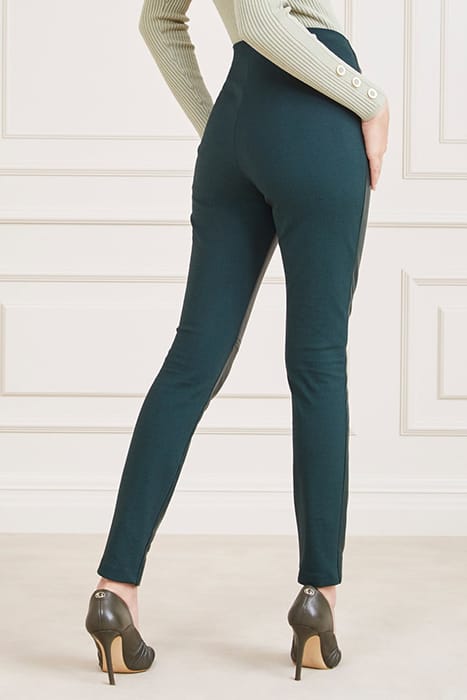MARCIANO BY GUESS HIGH WAIST COY LEGGI CHENILLE LEATHER PANT 2