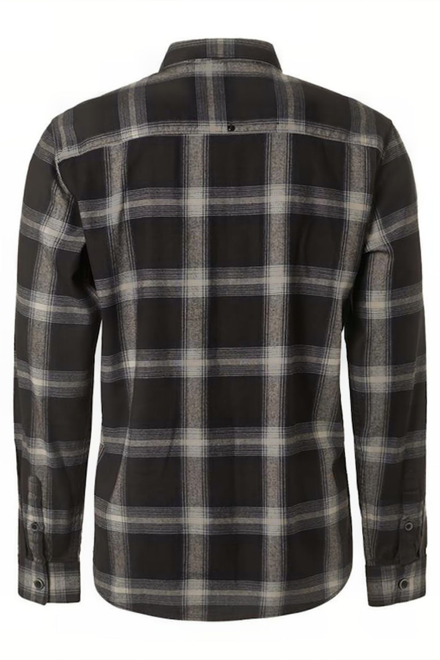 SHIRT CHECK RESPONSIBLE CHOICE COTTON COFFEE 6