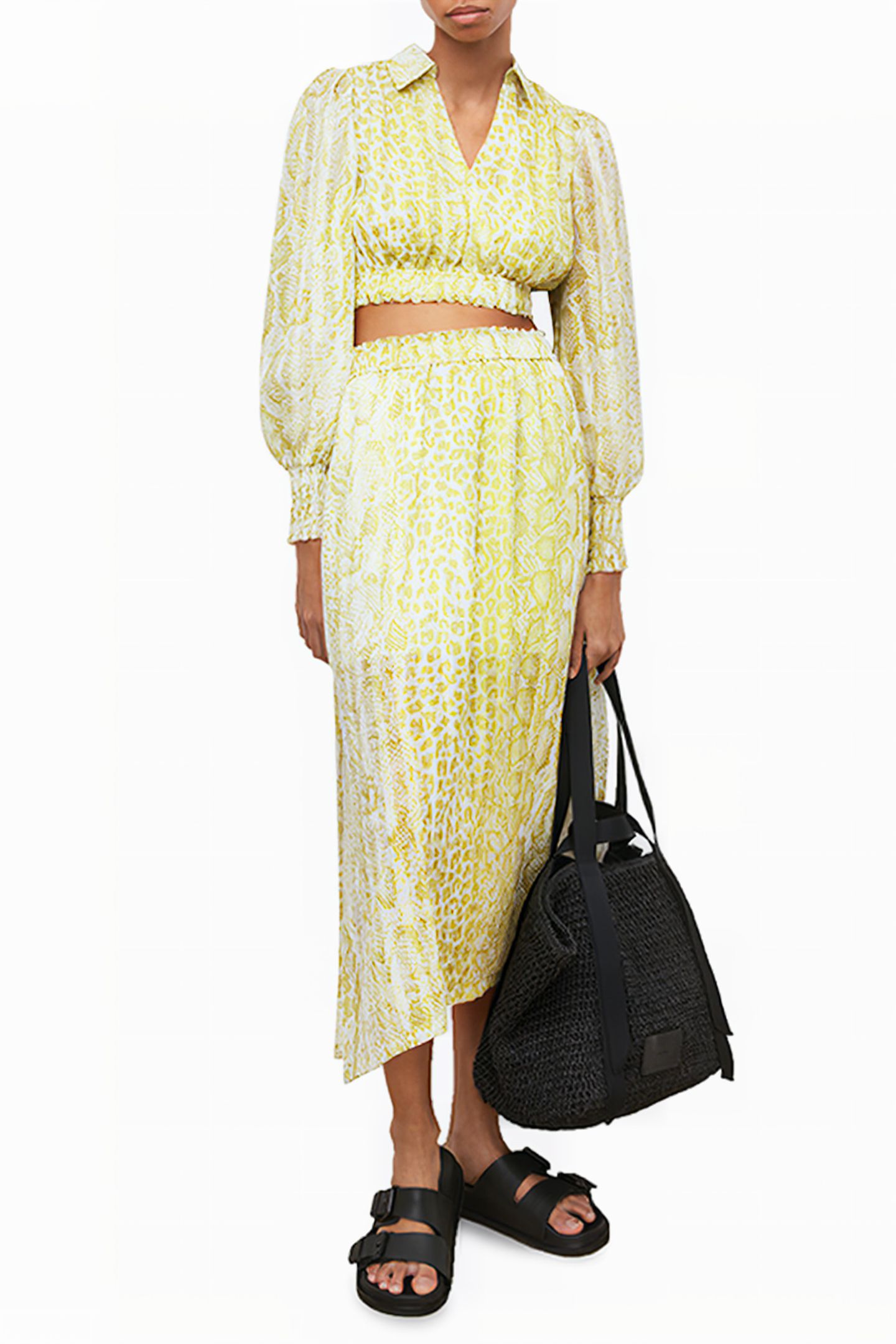 CLARA NOCHE TOP LIME GREEN 2