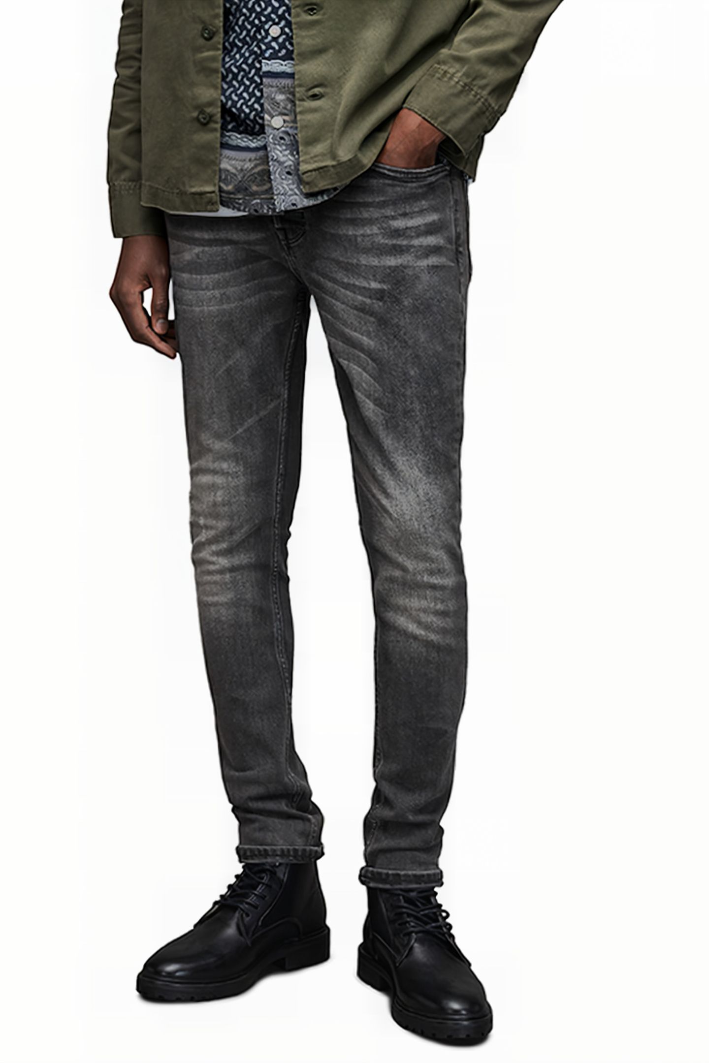 CIGARETTE DAMAGED WASHED BLACK 1