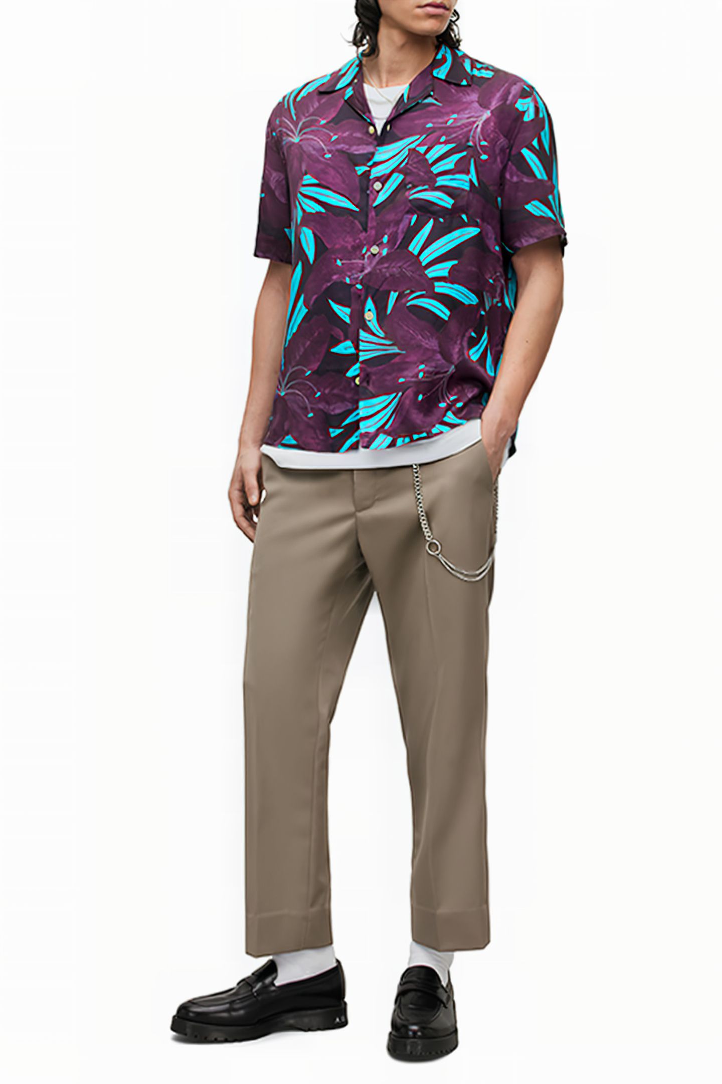 DUSTLANDS SS SHIRT JT BLK/BEAUJLS RED 3