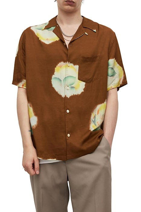 TOULON SS SHIRT BROWN 1