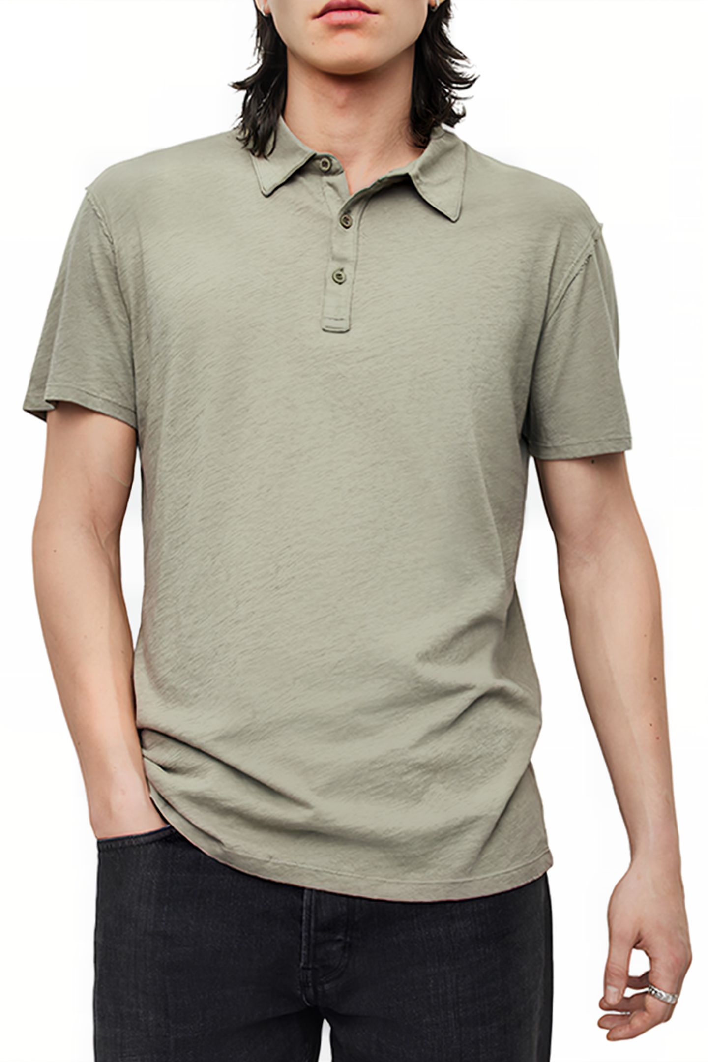 FIGURE SS POLO SOFT GREEN 1