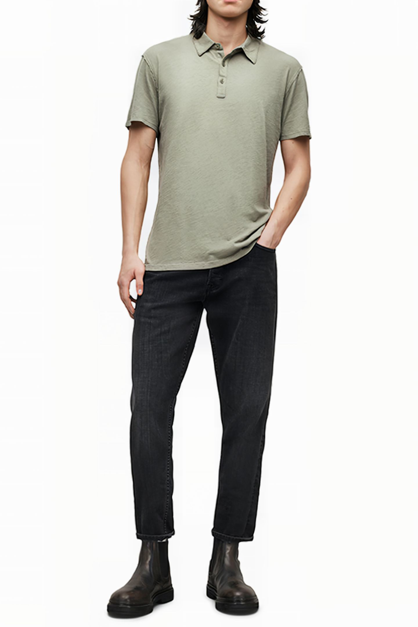 FIGURE SS POLO SOFT GREEN 3
