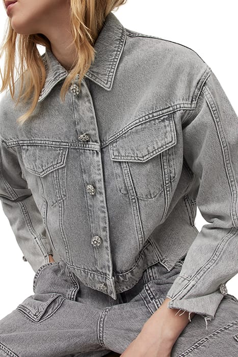 PATCH DIAMANTE JACKE SNOW GREY 6