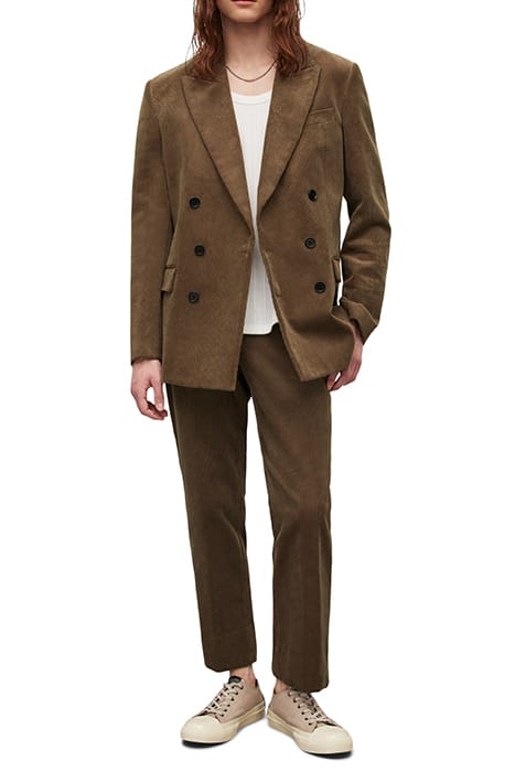BUSCO BLAZER WORN BROWN 3