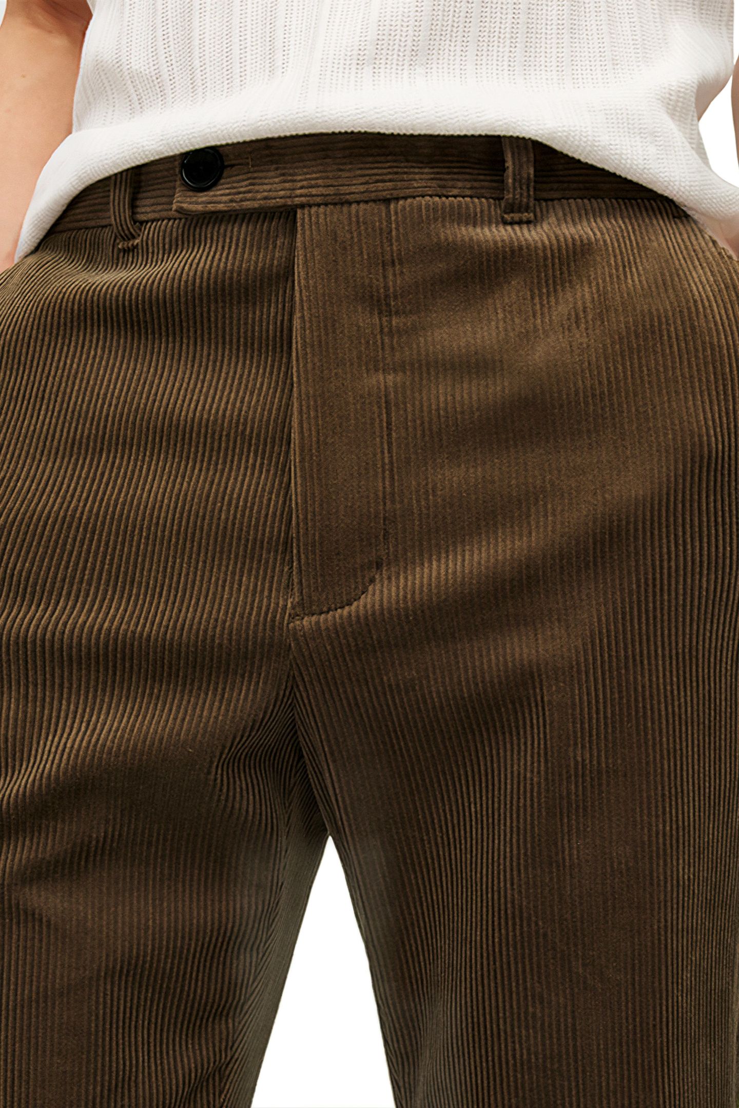 BUSCO TROUSER WORN BROWN 5